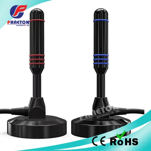 Antena interna do carro DVB, VHF/UHF DVB magnético digital interno