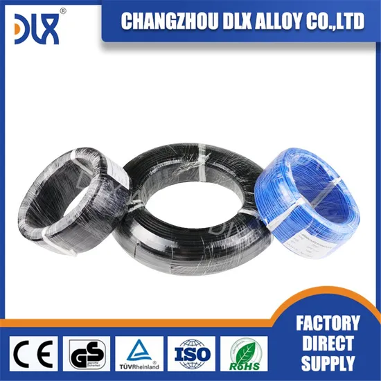 PTFE/PVC/PFA/Fibra de vidro ANSI K Tipo Nicr/Extensão de termopar Nial/Fio/cabo de compensação